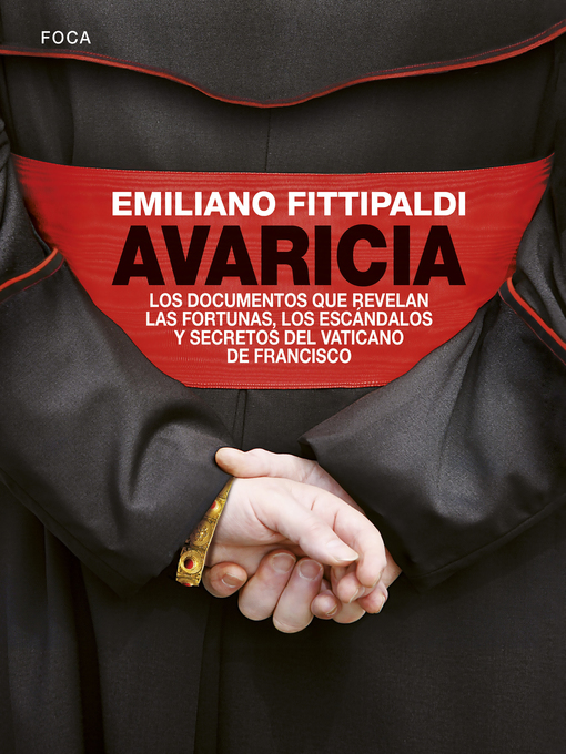Title details for Avaricia by Emiliano Fittipaldi - Available
